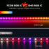WS2812B DC5V 9.8FT 160Pixel/m 480LEDs 480IC IP30 0.39in BTF-LIGHTING FCOB COB IC RGB LED Strip Individual Addressable