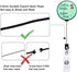 Cute Nure Badge Reel, Retractable ID Badge Holder with Alligator Clip, Crystal Coffee Pattern for Nurse Medical Worker