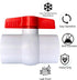 2 Pack 2" PVC Ball Valve, Shut Off Valve Slip for Water Pipe, Plumbing & Irrigation System