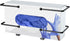 Glove Box Dispenser Wall Mount, Black Glove Holder Organizer for Disposable Glove Box & Tissue Box