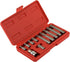 10078A Set 11 12 NEIKO XZN Triple Square Spline Bit Socket | Piece Long and Short | Point | CrV Steel