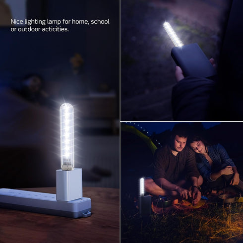 3 SEWACC Pcs USB Night Lights Small Led Lamps Portable USB Powered Lights for Home Office Desk and Party Decor