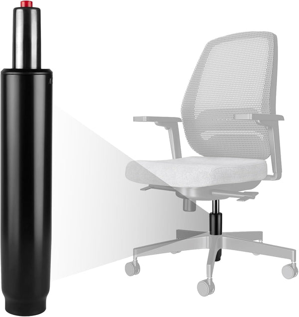 Donext Gas Lift for Office Chairs, 4.7 Inch Stroke Heavy-Duty Gas Cylinder Replacement, Universal Size, Black