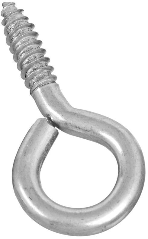 National Hardware 2014BC #0 Large Screw Eye, Zinc, 2-7/8'