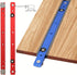 Aluminium Alloy Miter Bar Clamping Tool Slider, Table Saw Gauge Rod T-Slot Track Bar Rail for Router Tables (300mm, Red)