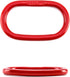 QWORK Chain Link Connectors Set, 4 Set 3/8" 7100 lbs Lock and 2 Pcs 5/8" 6600 lbs Link, Grade 80 Steel, Red