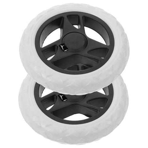 GLEAVI 2pcs Supermarket Shopping Cart Wheel Rolling Cart Wheel Replacement for Shopping