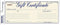 Rediform Gift Certificate Pack, 25 Duplicates with Envelopes, Blue/Gold, 3.625" x 9.5", Numbered
