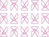 JAM PAPER Colorful Butterfly Clips - Pink Paper Clamps, 15/Pack