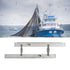 Naroote 450mm, (450mm) Marine Navigation Parallel Ruler, High Accuracy Clear Scale Mapping Points to Pull Parallel