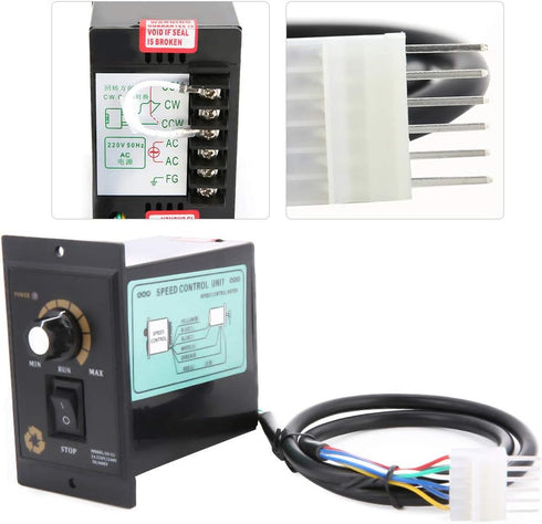 US-52 Motor Speed Controller AC 220V 50/60Hz 300/400/500W Electric Motor Speed Regulator