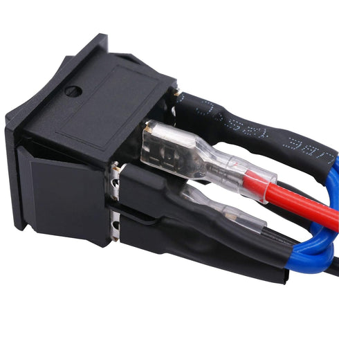 TWTADE Momentary Polarity Reverse Switch - DC 12V 20A Motor Control 6 Pin 3 Position (ON)-Off-(ON) AC 110V-220V