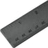 JAM PAPER Strong Aluminum Ruler - 12 Inch Metal Ruler with Non-Skid Cork Backing - Grey Metallic - Sold Individually