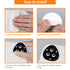 360 (White-16pcs) Self Adhesive Caster Wheels Appliance Rollers for Kitchen Swivel Universal Wheel for Storage Bins