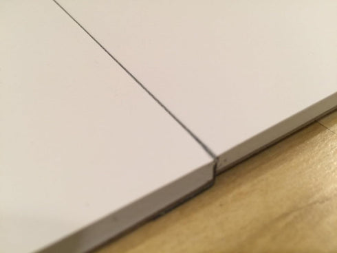IDEA JOURNAL LAY FLAT SKETCHBOOK, Removable sheet, journal style for pencil, 5.5”X8.5”