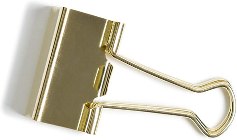 U Brands Binder Clips, Medium (32mm), Gold, 72 Count by U Brands