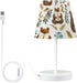 ALAZA Bedside Lamp Bears Read Books Cute Table Lamp for Bedroom Desk