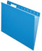Pendaflex Recycled Hanging Folders, Blue, Letter Size, 1/5 Cut, 25/BX (81603)