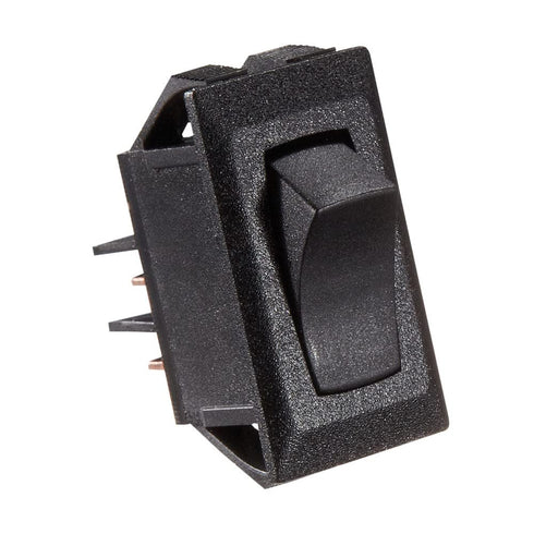 RV Designer S261 Rocker Switch, 10 Amp, On/Off, SPST, Black, DC Electrical