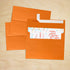 LUXPaper A7 Invitation Envelopes, Peel & Press, 5 1/4" x 7 1/4", Flame Metallic, 80lb Text, 50 Qty
