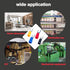 16-14 AWG 100Pcs Insulated Fork Spade Wire Connectors, SV2-3 U Type Electrical Crimp Terminals Kit