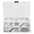 XINGYHENG 150pcs 15 Kinds 304 Stainless Steel GB91 M1 M1.5 M2 M2.5 M3 Split Cotter Clip Pins Assortment Kit