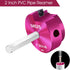 PVC Fitting Saver 2-Inch Head, PVC Reamer with 3/8-Inch Hex Shaft for Sch.40 PVC CPVC ABS Fitting