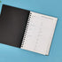 Telephone Address & Birthday Book with Tabs, Black 5x7 inch Address Log Book for Contacts, Phone Numbers, Addresses,