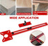Waylenbo 4 1 in Router Milling Groove Bracket, Aluminum Alloy Router Circle Cutting Jig & Cabinet Hardware Locator