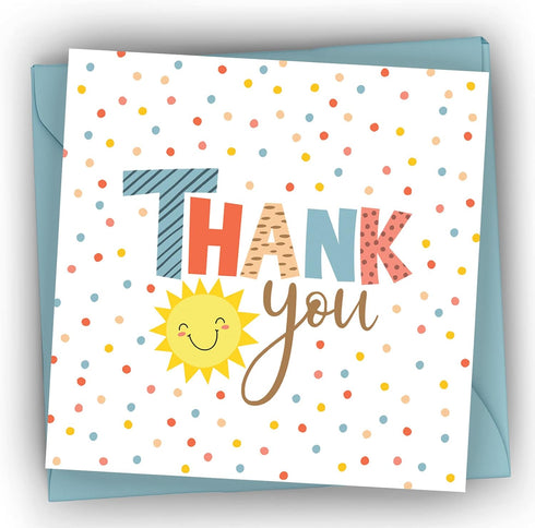 Honeyplum Lil Ray of Sunshine Thank You Cards - Pack of 36