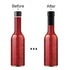 Black Shrink Bands - 200 Pieces 50x60mm Shrink Wrap for Hot Sauce Bottles and Liquid Bottles