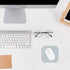 ZYAOTWQZ 6x6 Inches, Mini Mouse Pad, Waterproof Non-Slip Rubber Base, for Laptop, Keyboard Tray, Wireless Mouse, Home