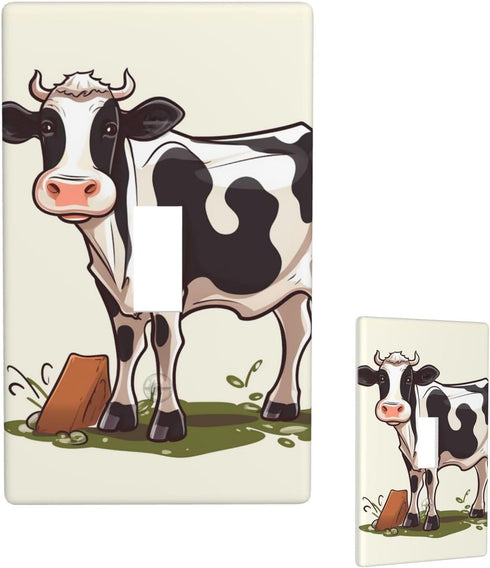 RTSTNMBD Decorator Wall Plate 1-Gang Light Switch Covers 4.5" x 2.76" Receptacle Outlet