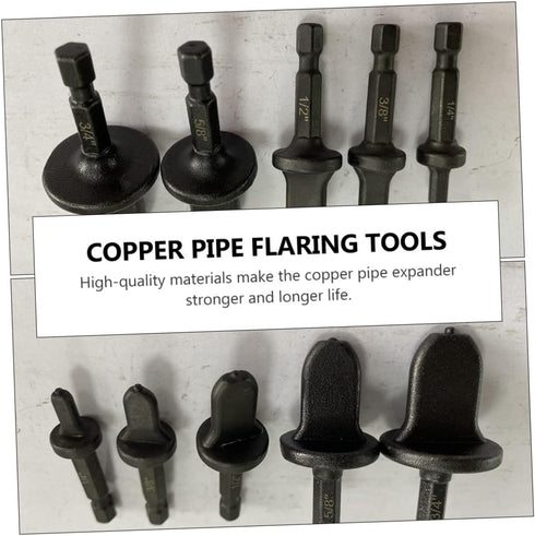 5pcs Copper Expander Black Hose Piping Kit - Specialty Tools for Air Conditioner Copper Tube Expander