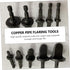 5pcs Copper Expander Black Hose Piping Kit - Specialty Tools for Air Conditioner Copper Tube Expander
