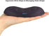 BRILA Ergonomic Memory Foam Mouse Wrist Rest Pad for Computer and Gaming - Black with Massage Holes