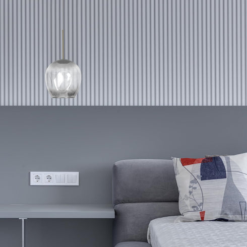 6.29X5.90X5.90 Inch DOITOOL Glass Lampshade Replacement Clear Lamp Shade for Floor Table Wall Lights Versatile Simple