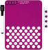 Five Star Locker Accessories, Magnetic Locker Dry Erase Board + Push Pin Board, 6" x 8", Purple (73545)