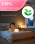 wapentake Capybara Night Light for Kids, Cute Animal Silicone Touch Lamp with Bluetooth Speaker, APP Control RGB Color