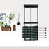 Gavinjitao 4 Camping Chair Rack for Garage Storage, Metal Camping Chair Storage Wall Mount Beach Chair Umbrella Storage