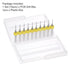 uxcell Micro PCB Drill Bit Set, 10pcs 1/8" Shank 0.85mm Solid Tungsten Carbide CNC Engraving Bits