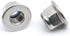M6-1.0 Flange Nylon Insert Lock Nuts - Flanged Locknuts, Stainless Steel 18-8, 25 PCS