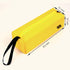 1-Pack Zipper Utility Tool Bag, Small Multi-purpose Storage Organizer for Screwdrivers, Pliers (Yellow)