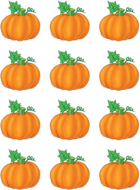 Teacher Created Resources Mini Accents, Pumpkins (5129), Orange