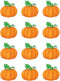 Teacher Created Resources Mini Accents, Pumpkins (5129), Orange