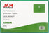 JAM PAPER Plastic Envelopes with Button & String Tie Closure, Legal Booklet Size, Green, 12/Pack