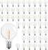 G40 LED String Light Bulbs,1.57 Inch Plastic LED Globe Patio Bulbs for