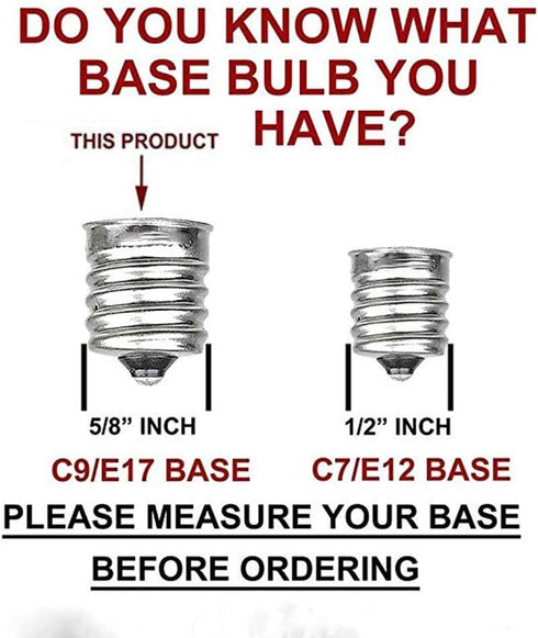 10-Pack Bulbs, 7-watt E17 ST40 Bulbs Bulb SUNSGNE Edison Light Screw Base Replacement Clear Glass Incandescent Light