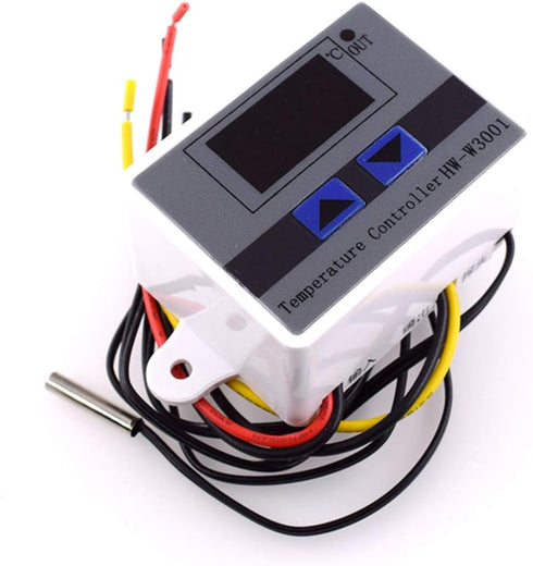HiLetgo DC 12V 10A Digital LED Temperature Controller XH-W3001 Mini Thermostat -50 to 110 Degree