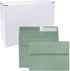 Winlyn 100 Pcs Sage Green A7 Invitation Envelopes 5 1/4 x 7 1/4 Square Flap Envelopes Self Seal